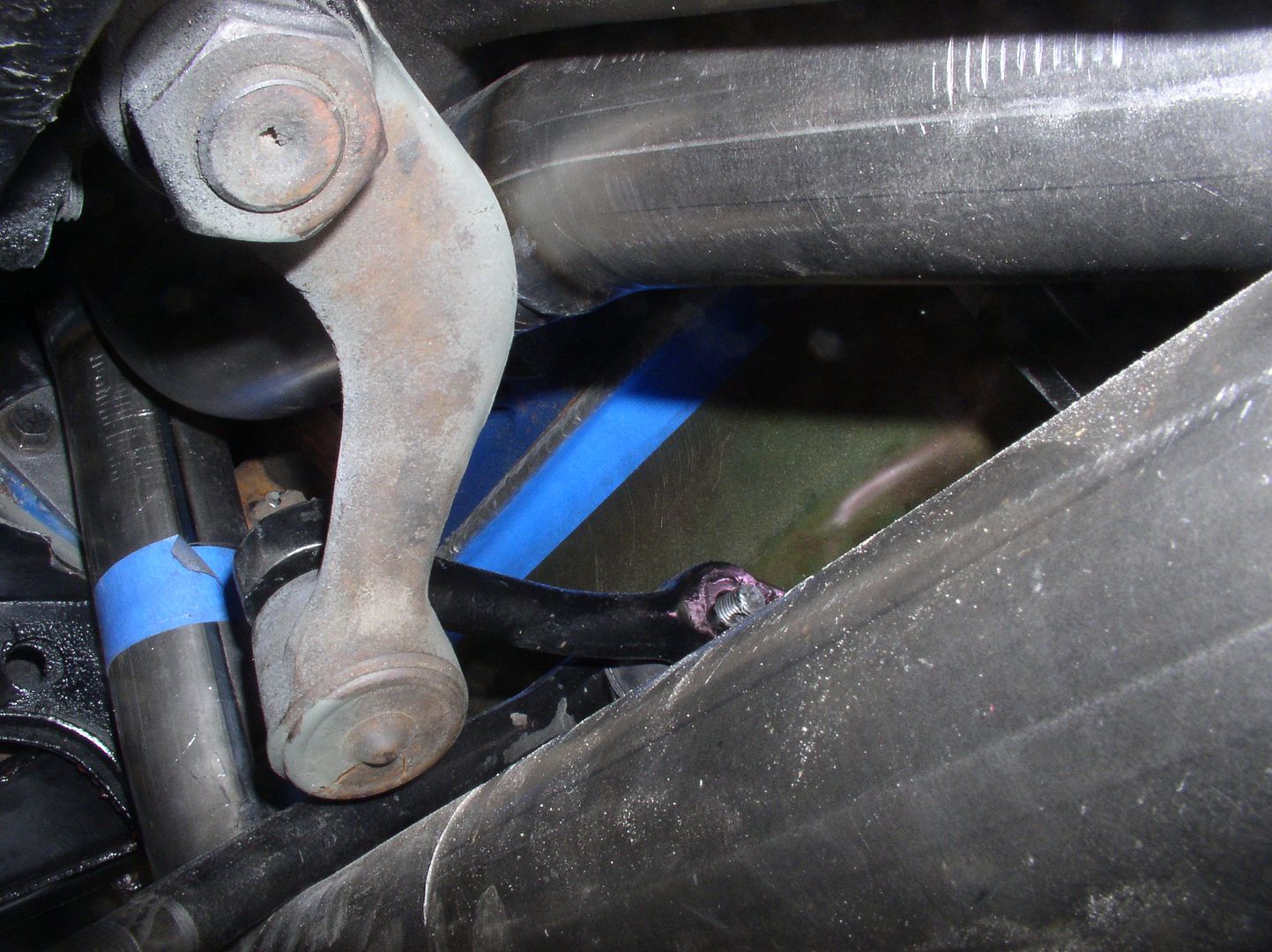 POWER STEER VS MANUAL IDLER N PITMAN 460 Ford Forum